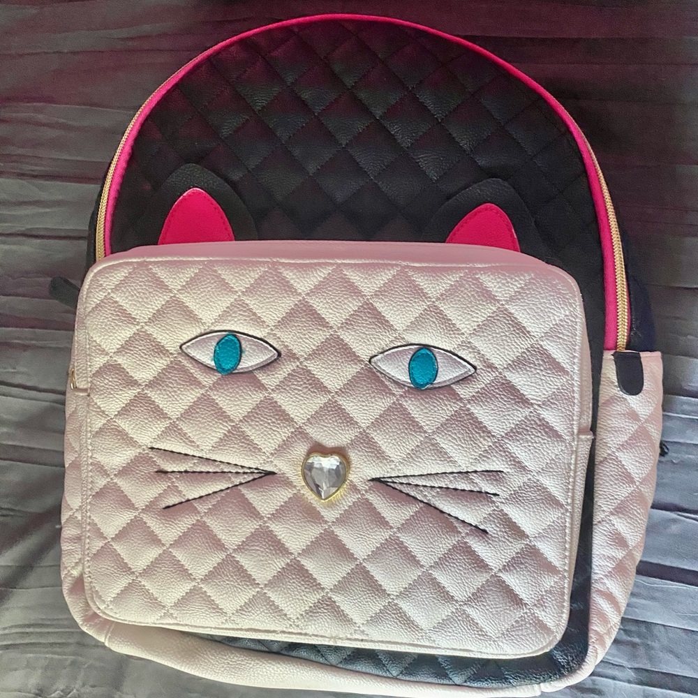 Betsey Johnson Cat Backpack